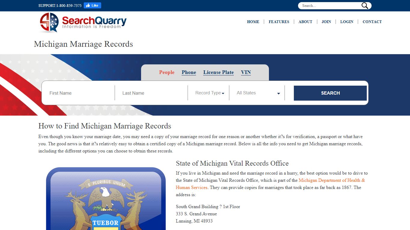 Free Michigan Marriage Records | Enter a Name & View ... - SearchQuarry